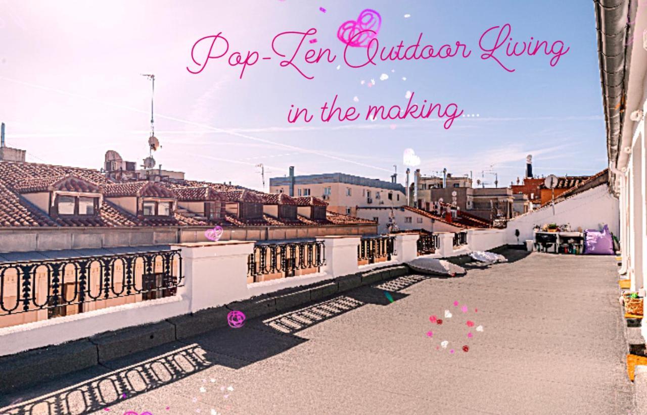 Apartamento Pop-Zen Penthouse Madrid Exterior foto